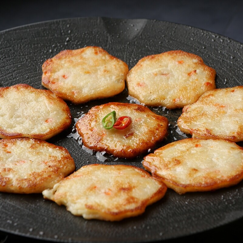 해모운,홍천콩 생비지전 4종(감자,옥수수,녹두,고추)/홍천콩 100% 냉동간편요리 300g/해모운